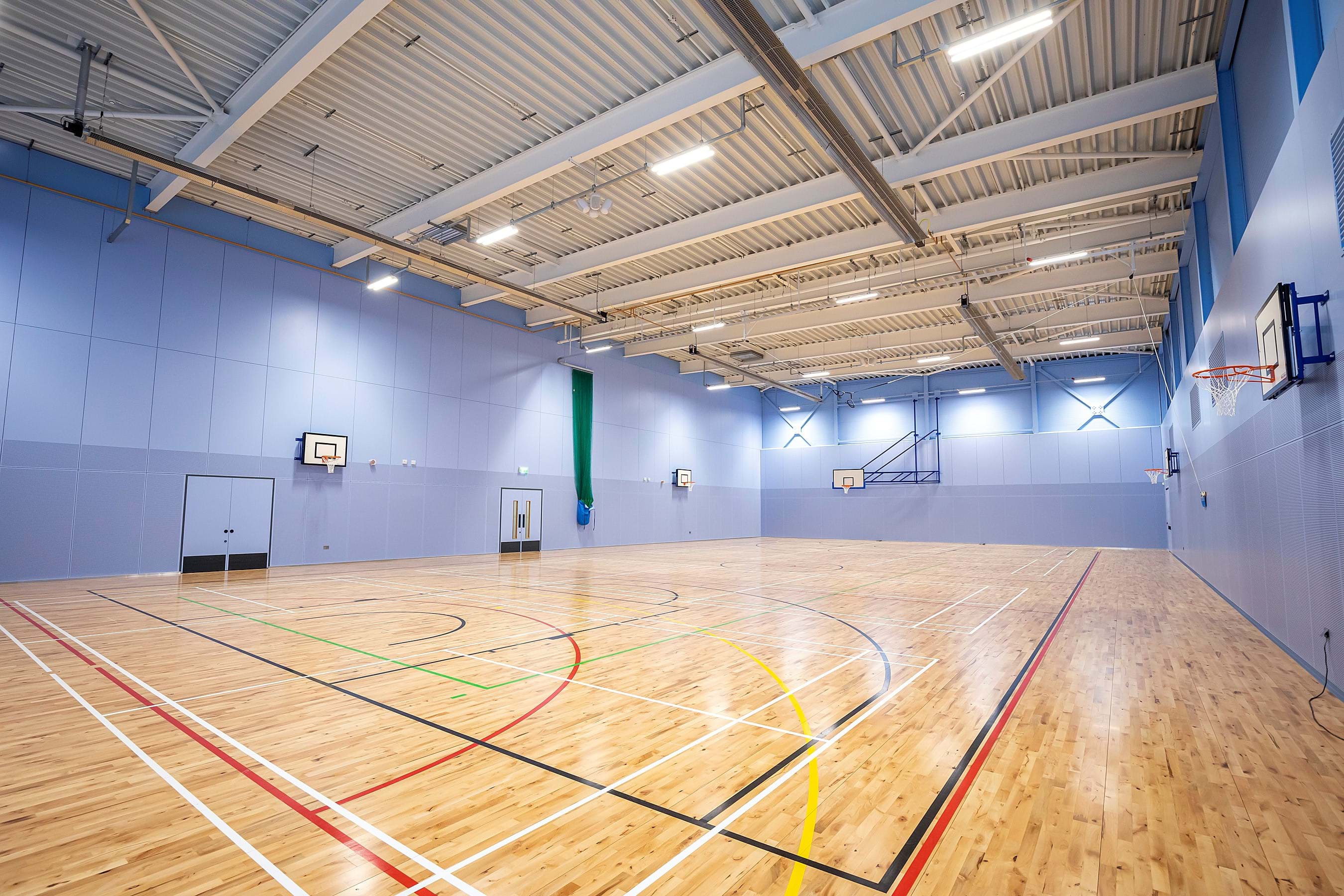 Bulmershe Leisure Centre sports hall